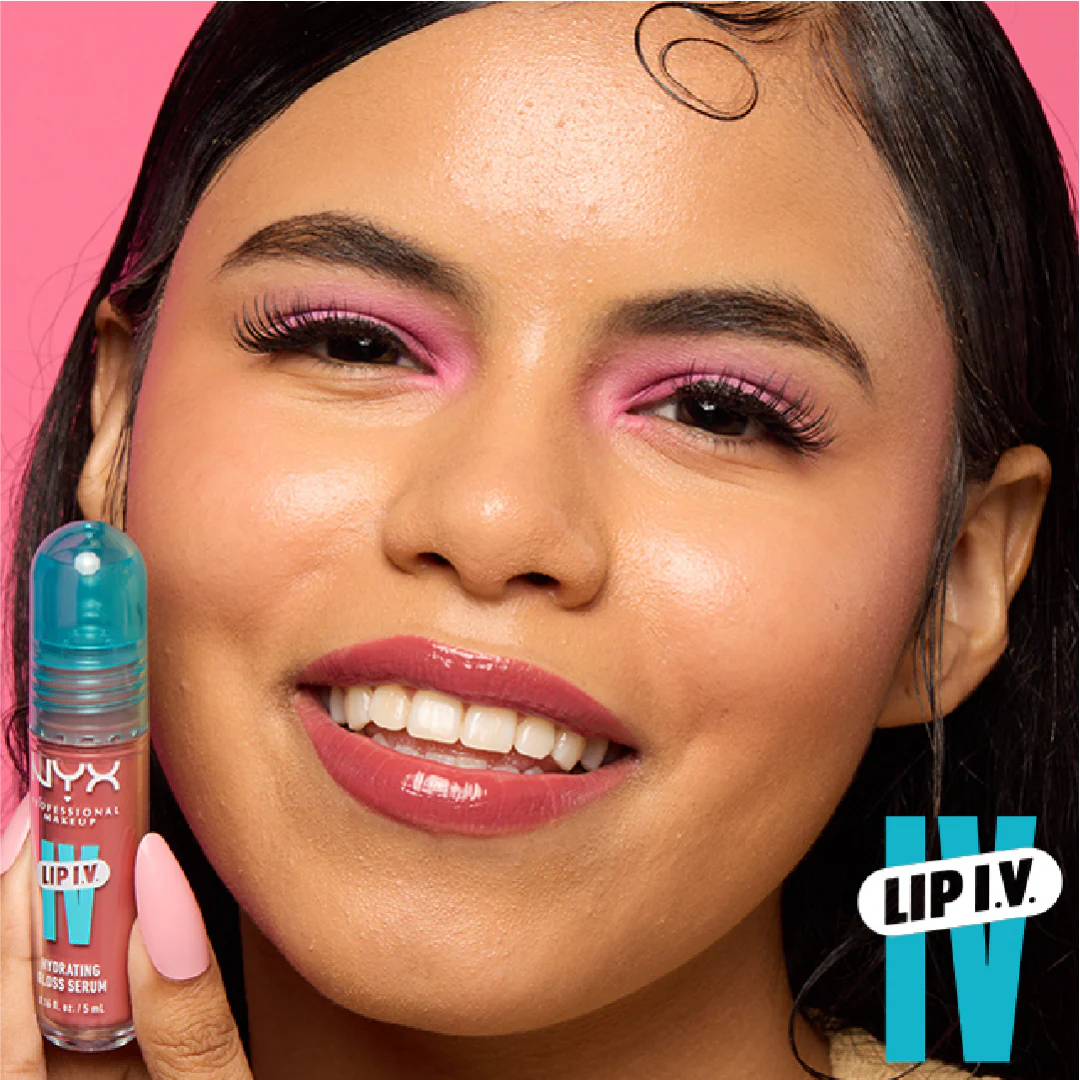 NYX Professional Makeup Lip IV Hydrating Gloss Stain, Lip Gloss, Up to 12HR Hydration, High Pigment, Wet Shine Finish - Image 8