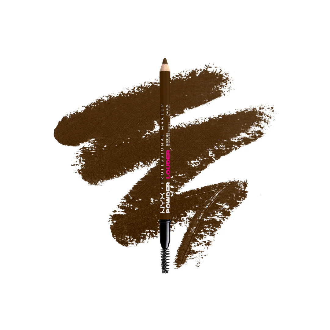 NYX Professional Makeup Powder Louder, Brow Pencil, 12HR Wear, Buildable Micro-Fibers - Image 11