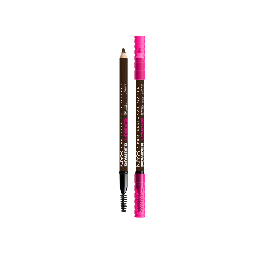 NYX Professional Makeup Powder Louder, Brow Pencil, 12HR Wear, Buildable Micro-Fibers - Image 13