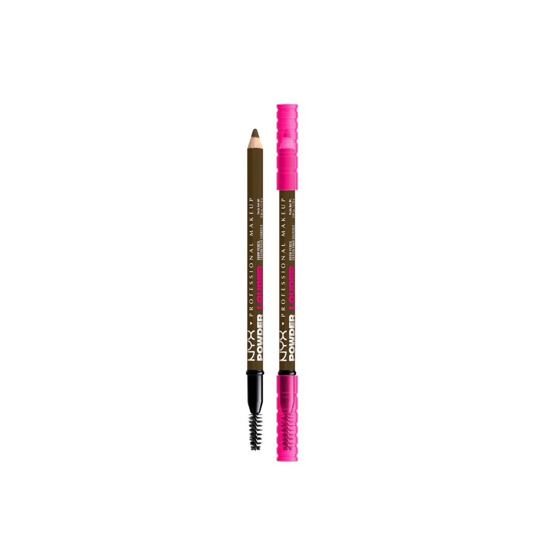 NYX Professional Makeup Powder Louder, Brow Pencil, 12HR Wear, Buildable Micro-Fibers - Image 16