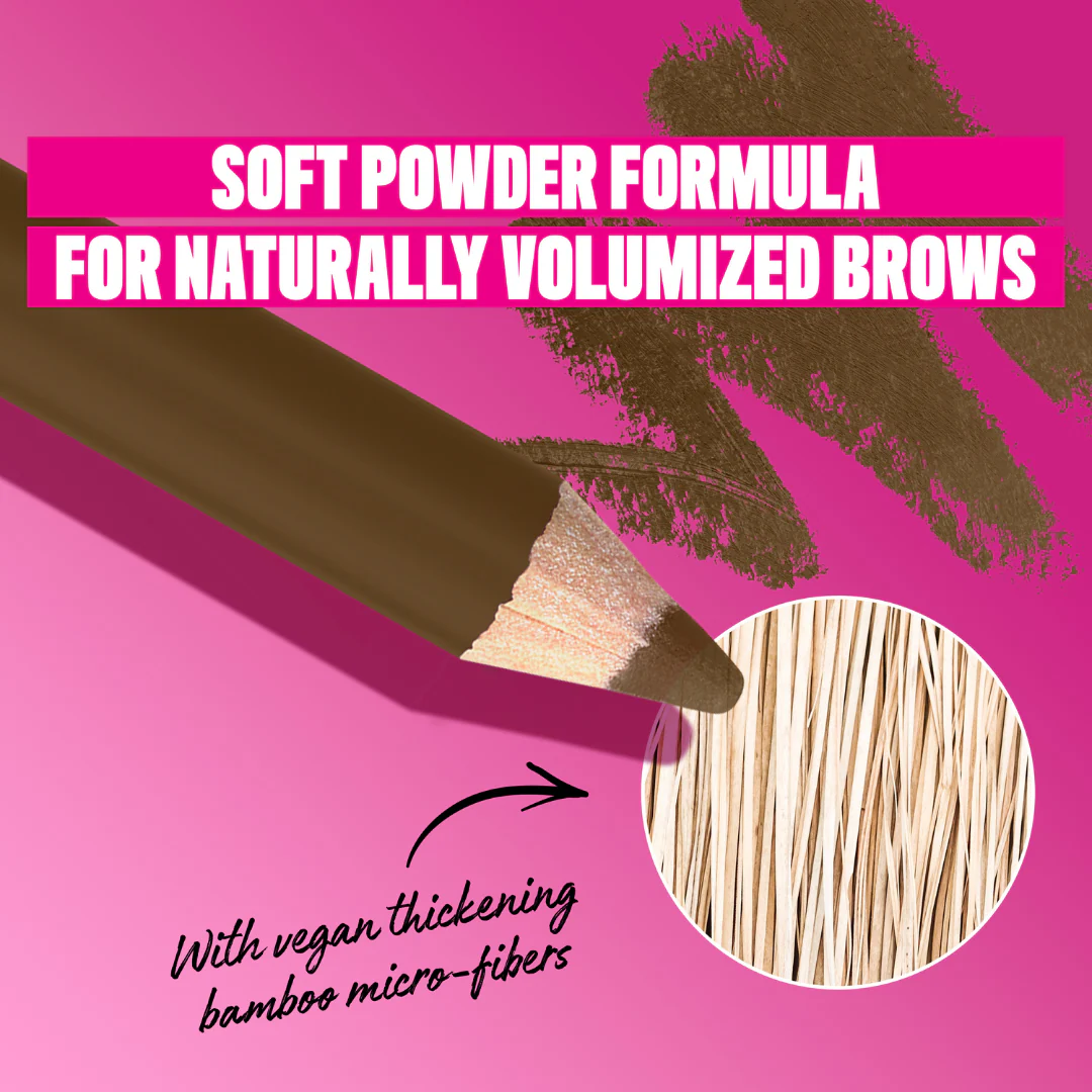 NYX Professional Makeup Powder Louder, Brow Pencil, 12HR Wear, Buildable Micro-Fibers - Image 5