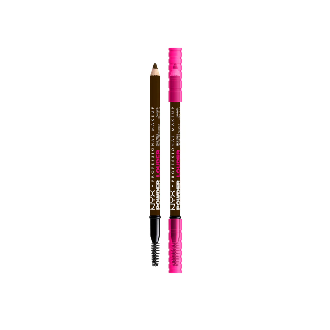 NYX Professional Makeup Powder Louder, Brow Pencil, 12HR Wear, Buildable Micro-Fibers - Image 7