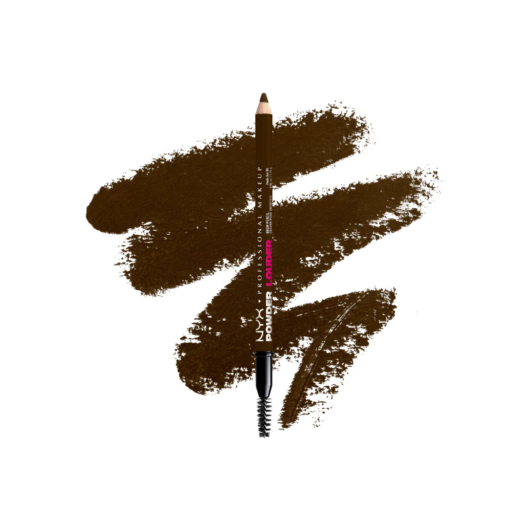 NYX Professional Makeup Powder Louder, Brow Pencil, 12HR Wear, Buildable Micro-Fibers - Image 8