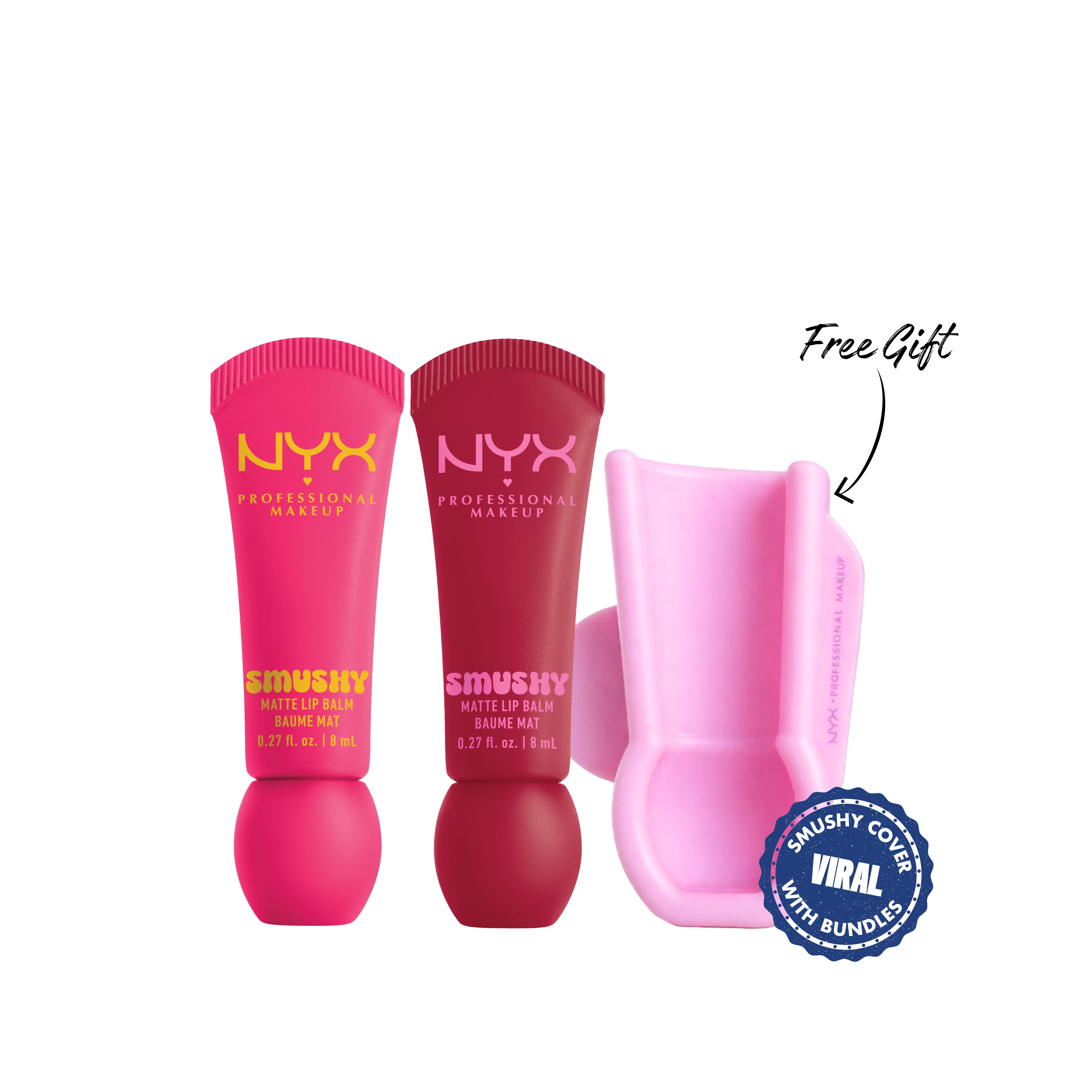 NYX Professional Makeup Smushy Duo Bundle + Free Smushy Holder
