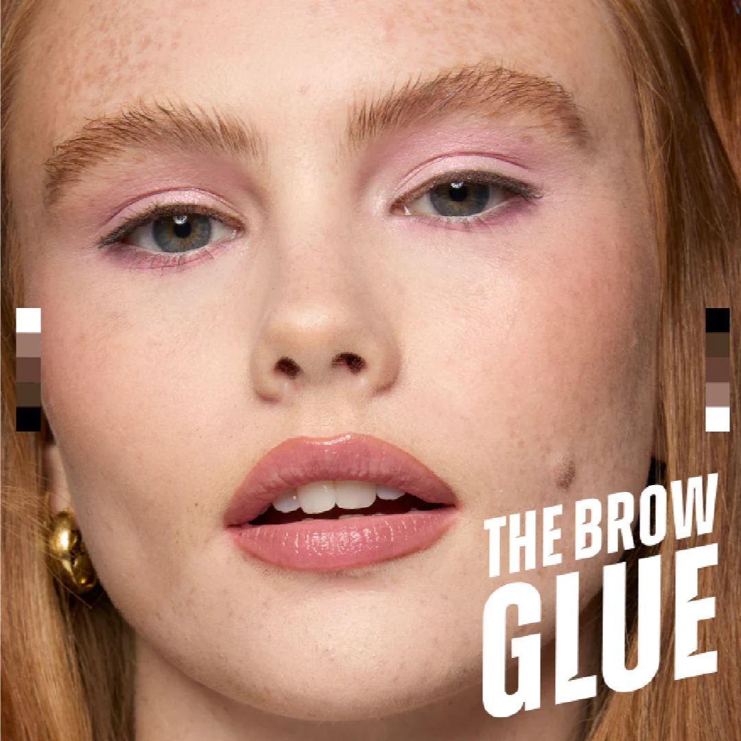 NYX Professional Makeup The Brow Glue Extreme Hold Eyebrow Setting Gel, 16 Hour Hold, Vegan Formula, Natural Finish, Brush Applicator - Image 11
