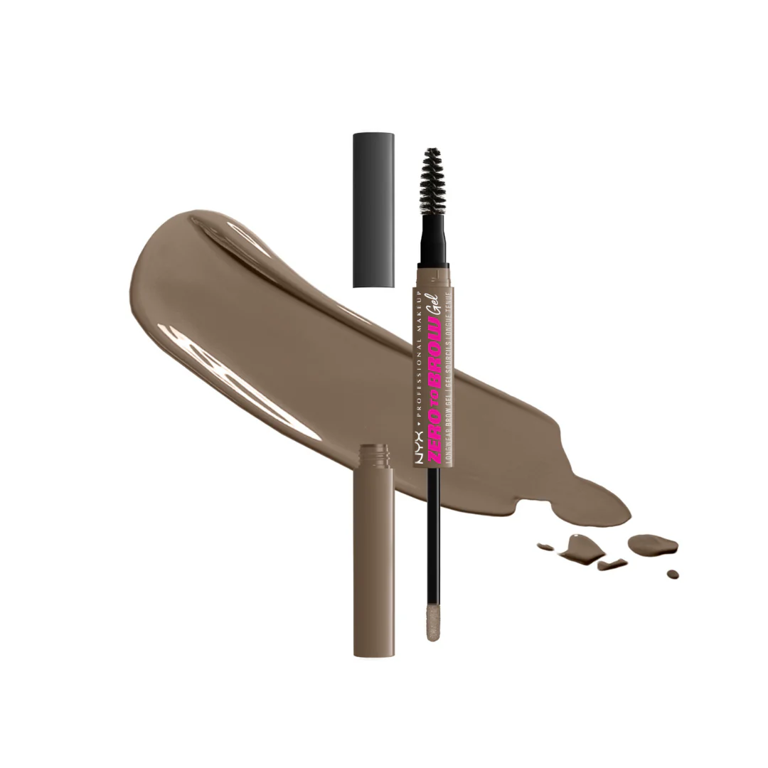 NYX Professional Makeup Zero to Brow Longwear Brow Gel, Transfer-Resistant, Fade-Resistant And Smudge-Resistant (Vegan) - Image 7