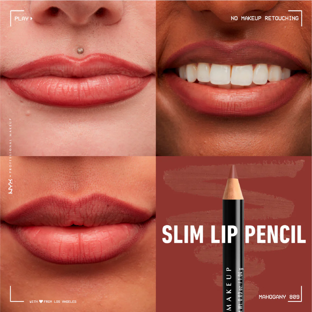 NYX Professional Makeup Slim Lip Liner Pencil - Image 14