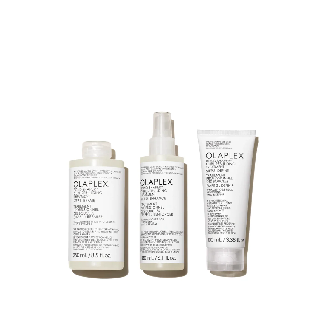 Olaplex Pro Exclusive: Bond Shaper Curl Rebuilding Treatment Set