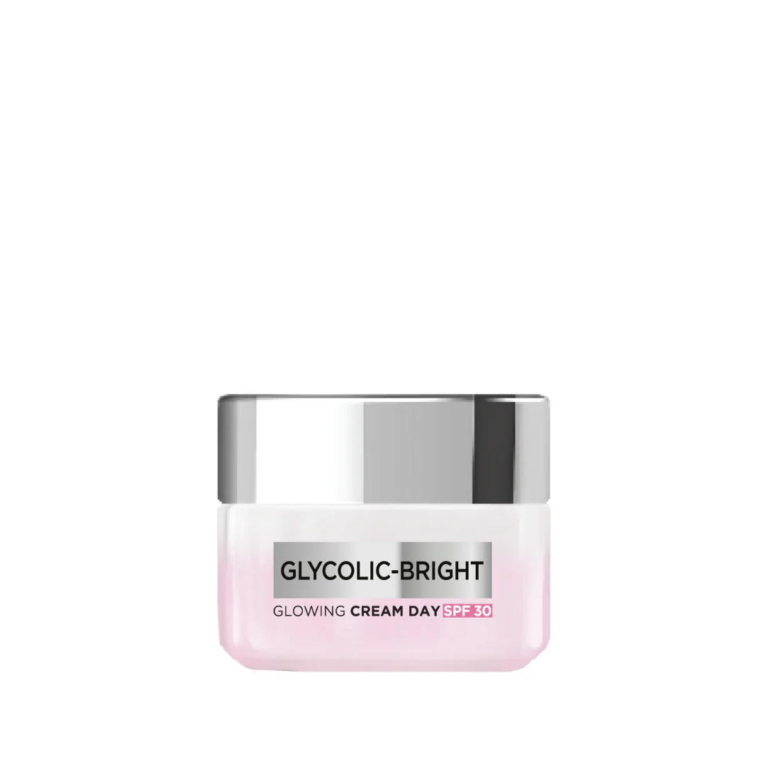 L’Oréal Paris Glycolic Bright Glowing and Brightening Day Cream with SPF30 to reduce dark spots 50 ml