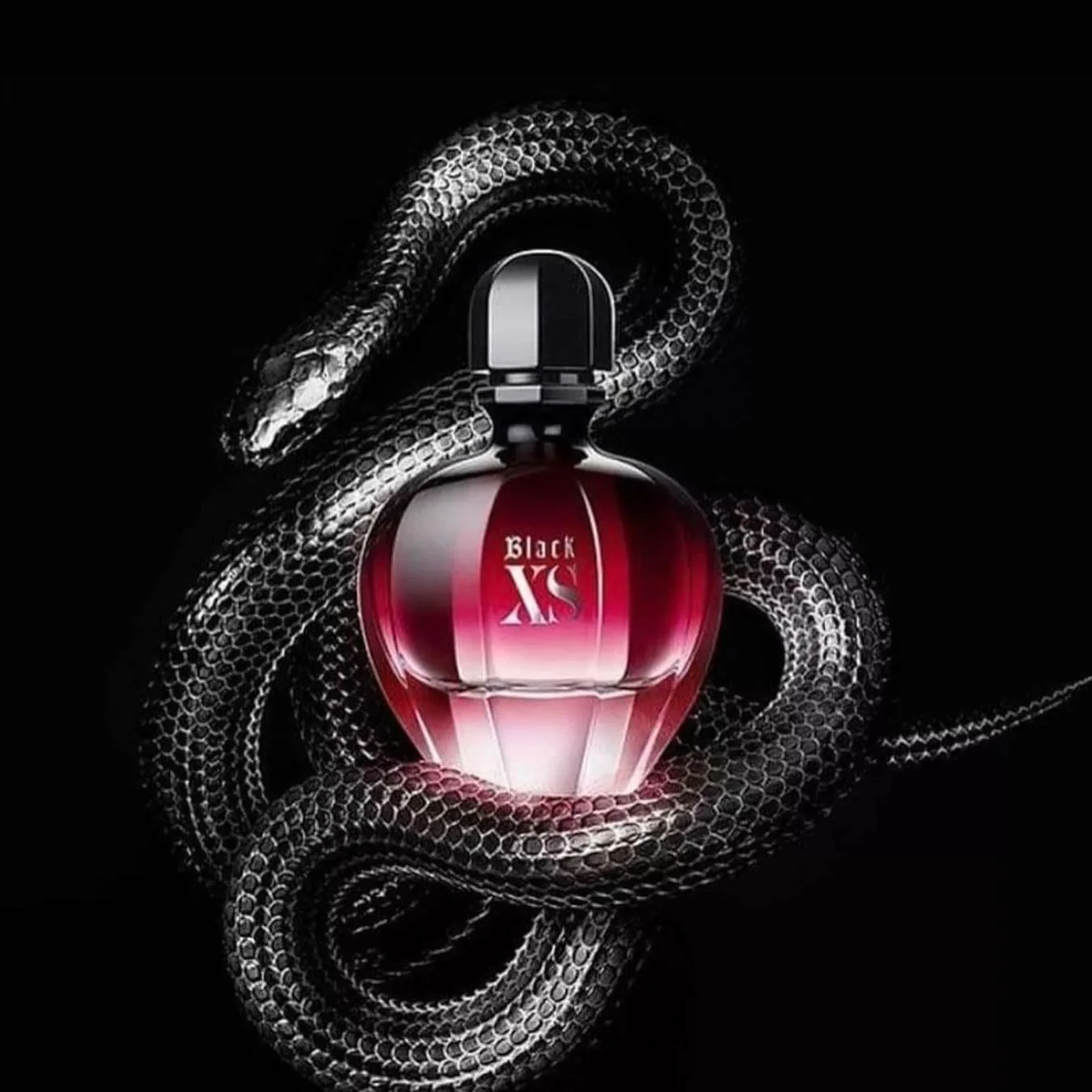 Paco Rabanne Black XS For Her Eau De Parfum 80ml - Image 3