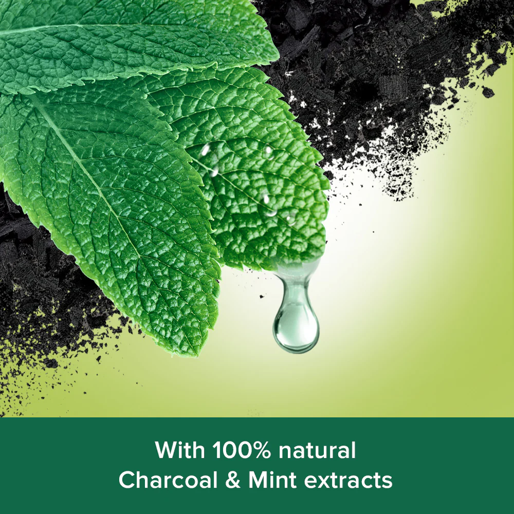 Palmolive Body&Mind Scrubbing Charcoal Beads & Mint Shower 500ml - Image 4