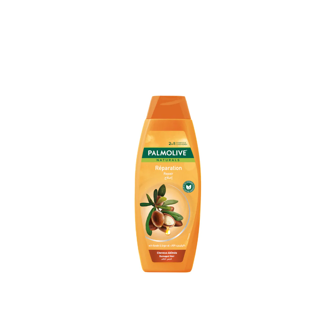 Palmolive Shampoo Repair for Damaged Hair with Keratin & Argan Oil