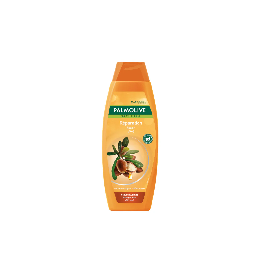 Palmolive Shampoo Repair for Damaged Hair with Keratin & Argan Oil - Image 2