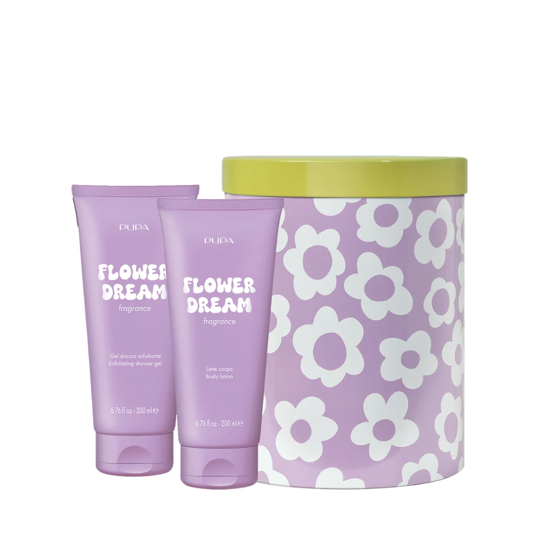 Pupa Milano Happy Box Exfoliating Shower Gel and Body Milk Set - Image 3