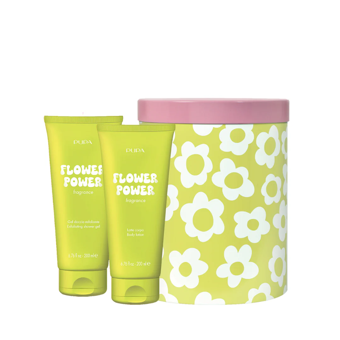 Pupa Milano Happy Box Exfoliating Shower Gel and Body Milk Set - Image 4
