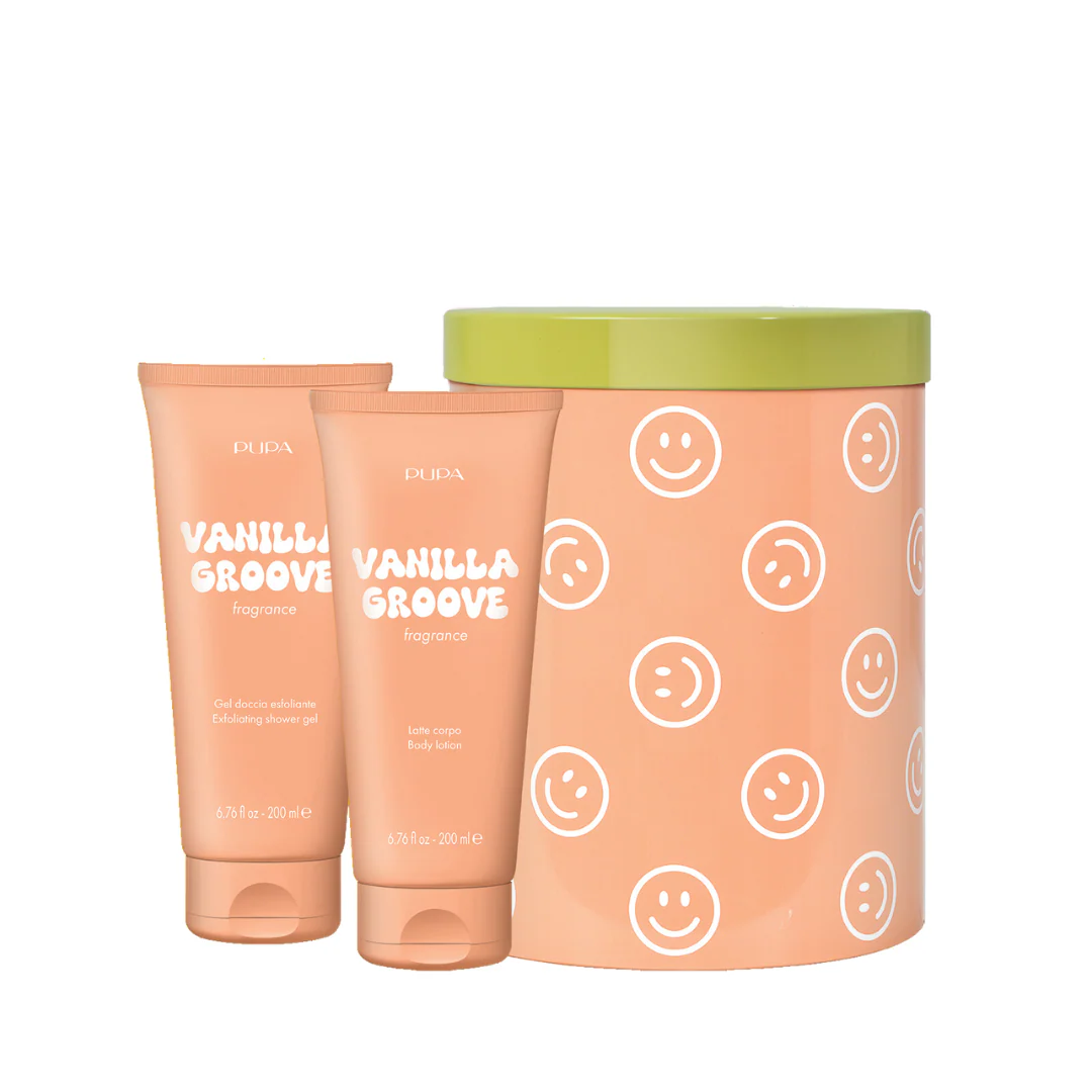 Pupa Milano Happy Box Exfoliating Shower Gel and Body Milk Set - Image 6