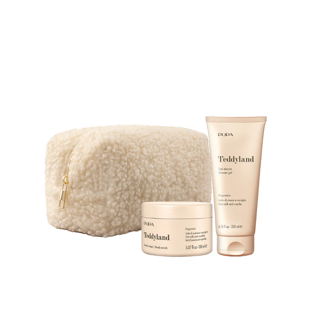 Pupa Milano Teddyland Shower Gel and Body Butter-Rice Milk and Sugar Set - Image 2