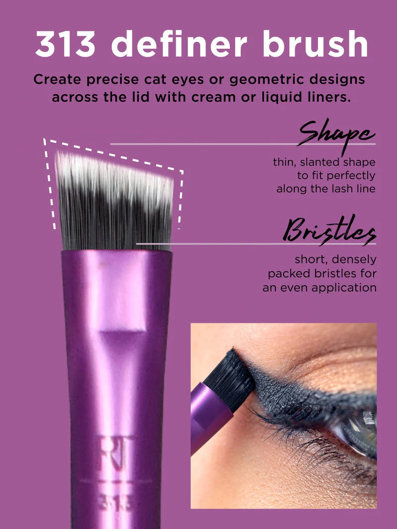 Real Techniques Everyday Eye Essentials Brush Kit (8) - Image 6
