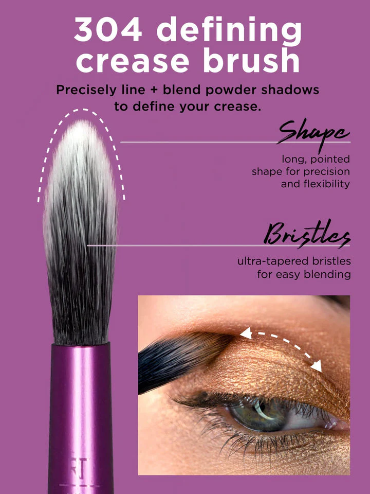 Real Techniques Everyday Eye Essentials Brush Kit (8) - Image 7