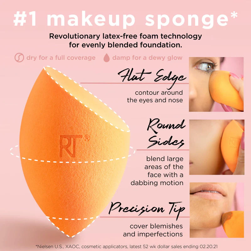 Real Techniques Miracle Complex Sponge + Travel Case - Image 5