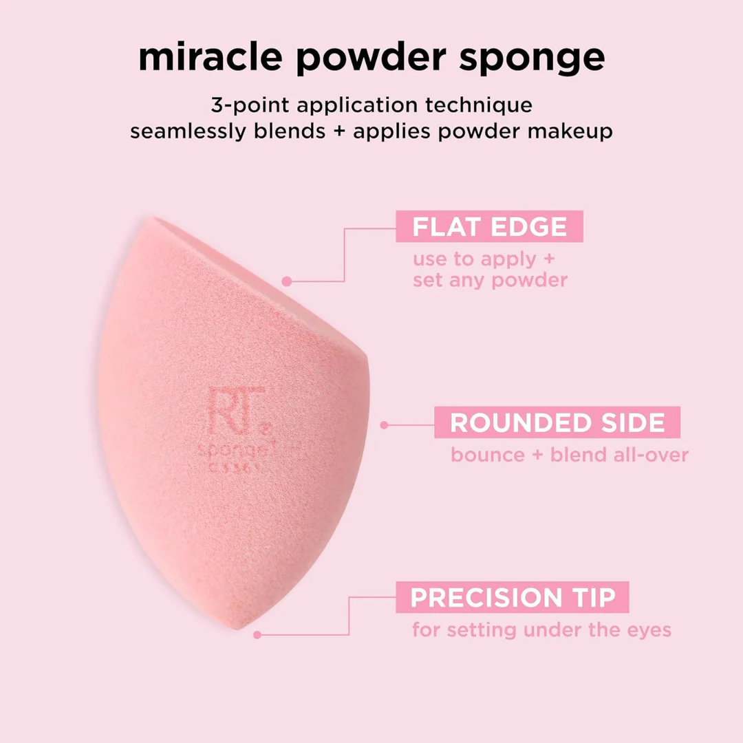 Real Techniques Miracle Complexion Duo Sponge 2pcs - Image 3