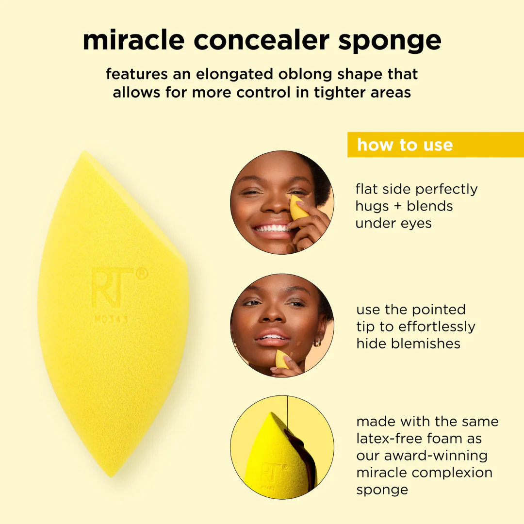 Real Techniques Miracle Concealer Sponge - Image 3