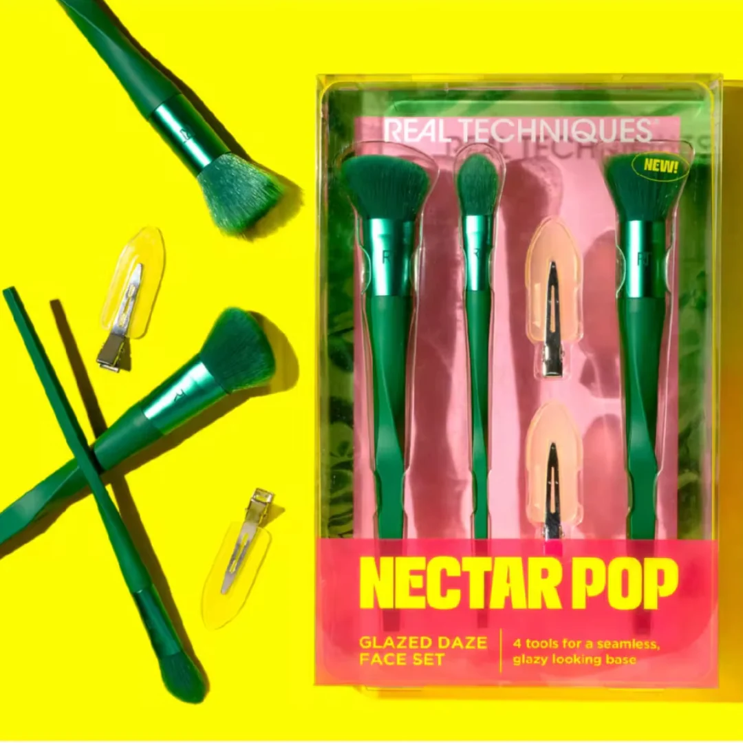 Real Techniques Nectar Pop Glaze Face Kit 4 - Image 3
