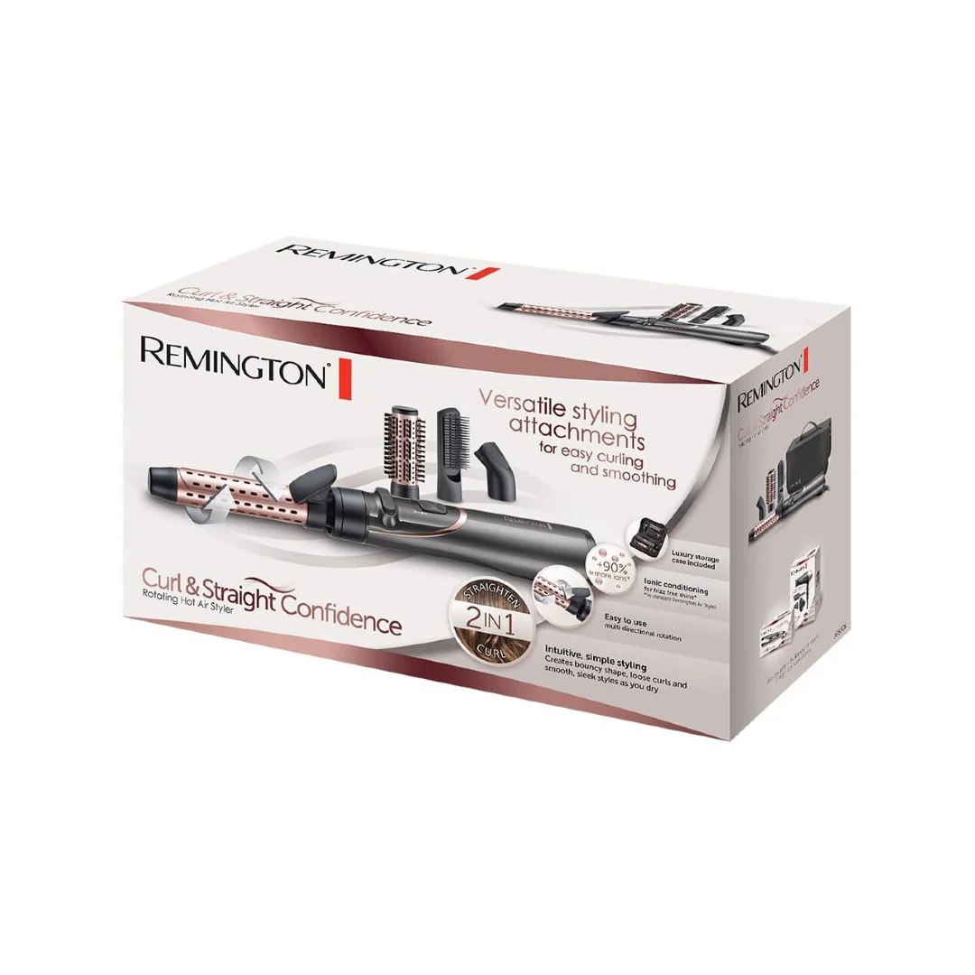 Remington Curl & Straight Confidence Rotating Hot Air Styler AS8606 - Image 3