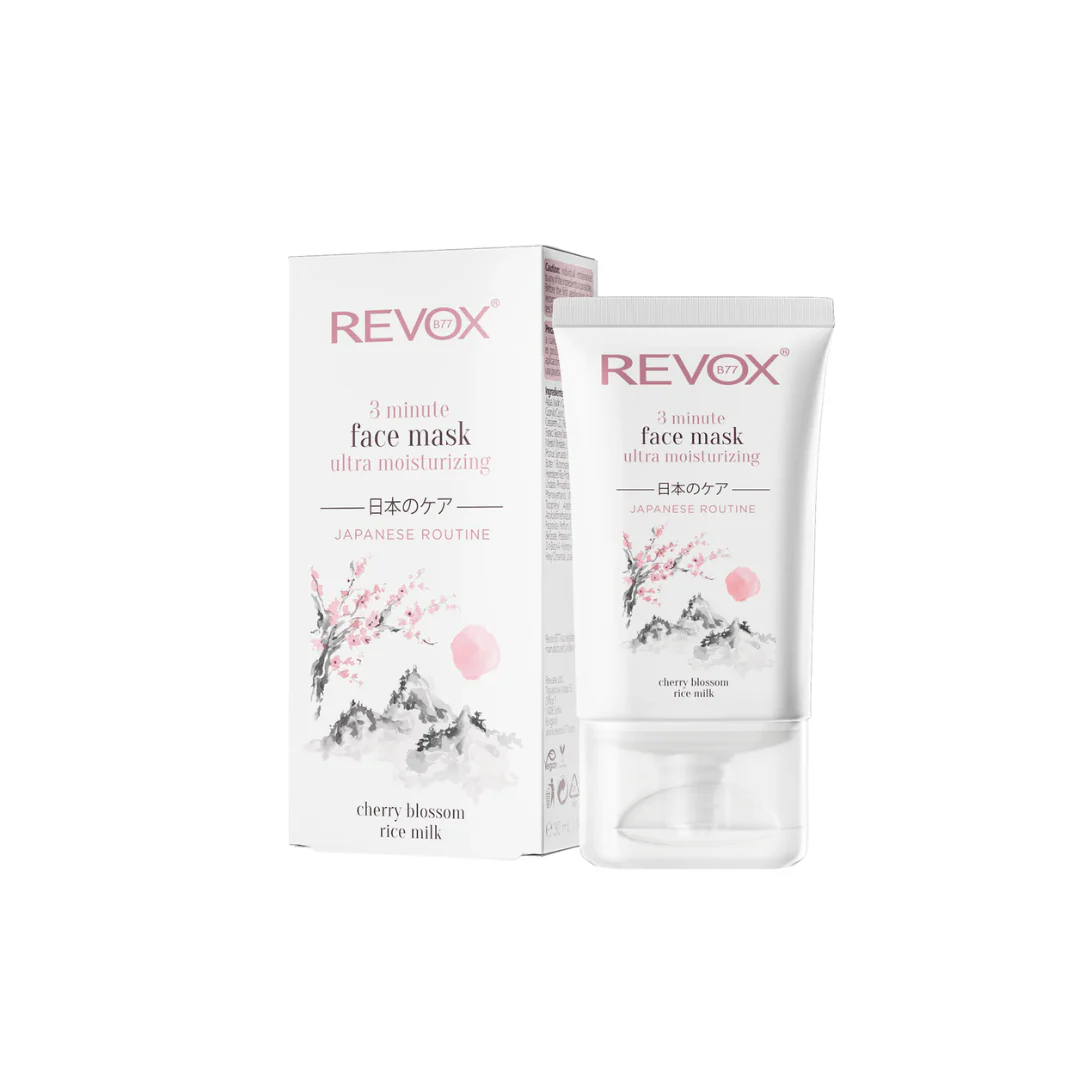 Revox B77 Japanese Ritual 3 Minute Ultra Moisturizing Face Mask 30ml - Image 2