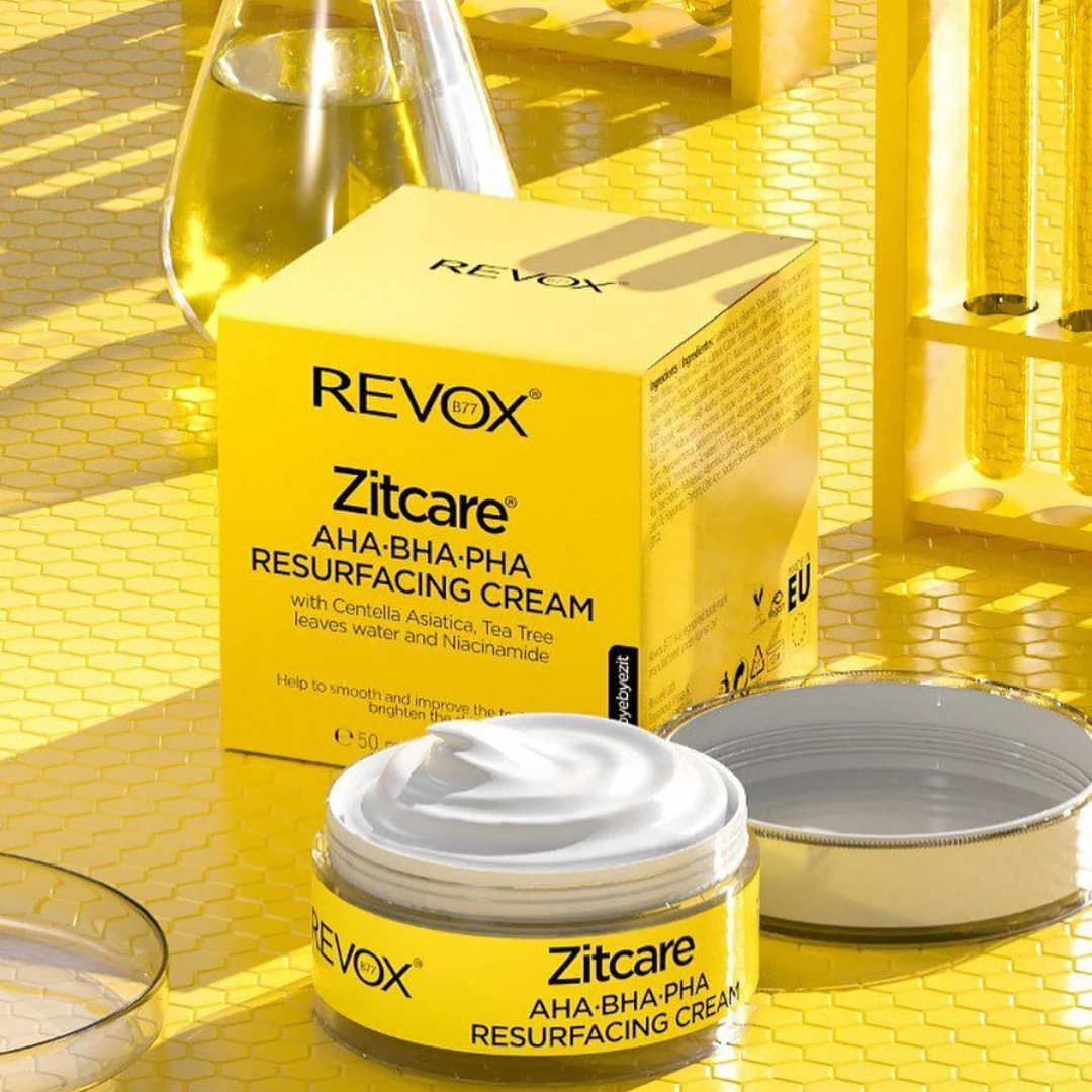 Revox B77 Zitcare AHA-BHA-PHA Resurfacing Cream 50ml - Image 2