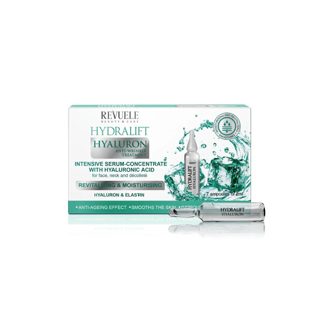 Revuele Ampoules Hydralift Hyaluron Intensive Serum-Concentrate.