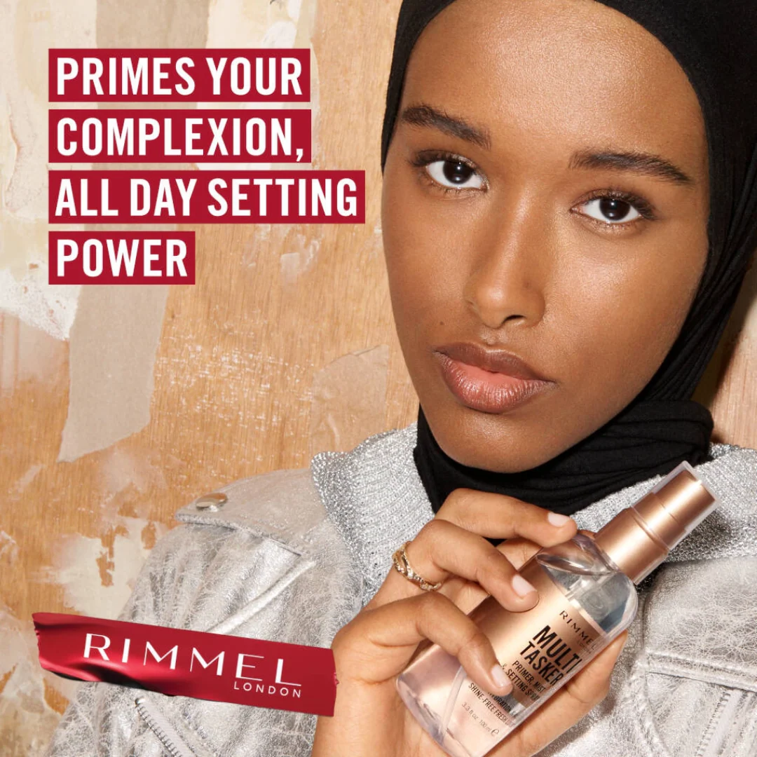 Rimmel Multi Tasker Primer, Mist & Setting Spray - Image 4