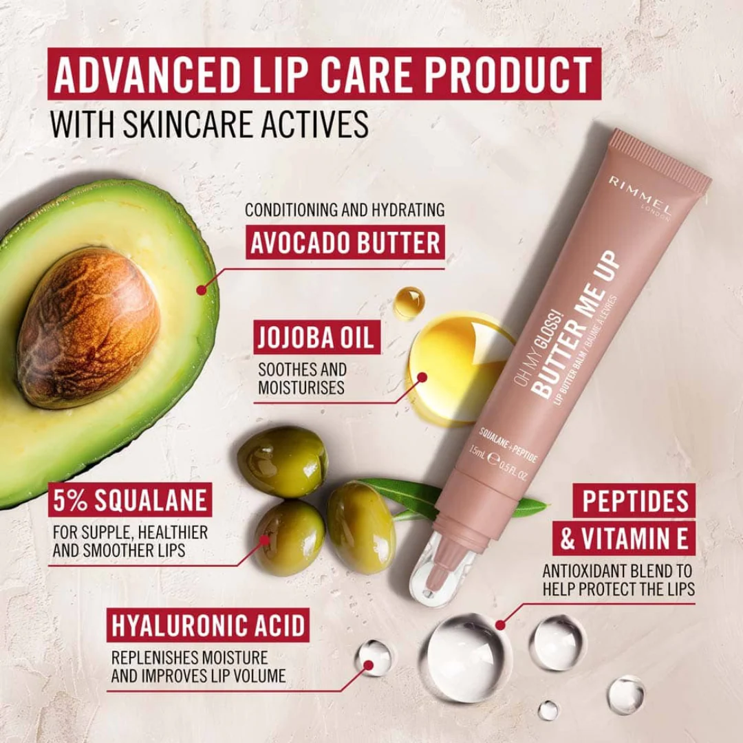Rimmel Oh My Gloss! Butter Me Up Lip Balm - Image 10