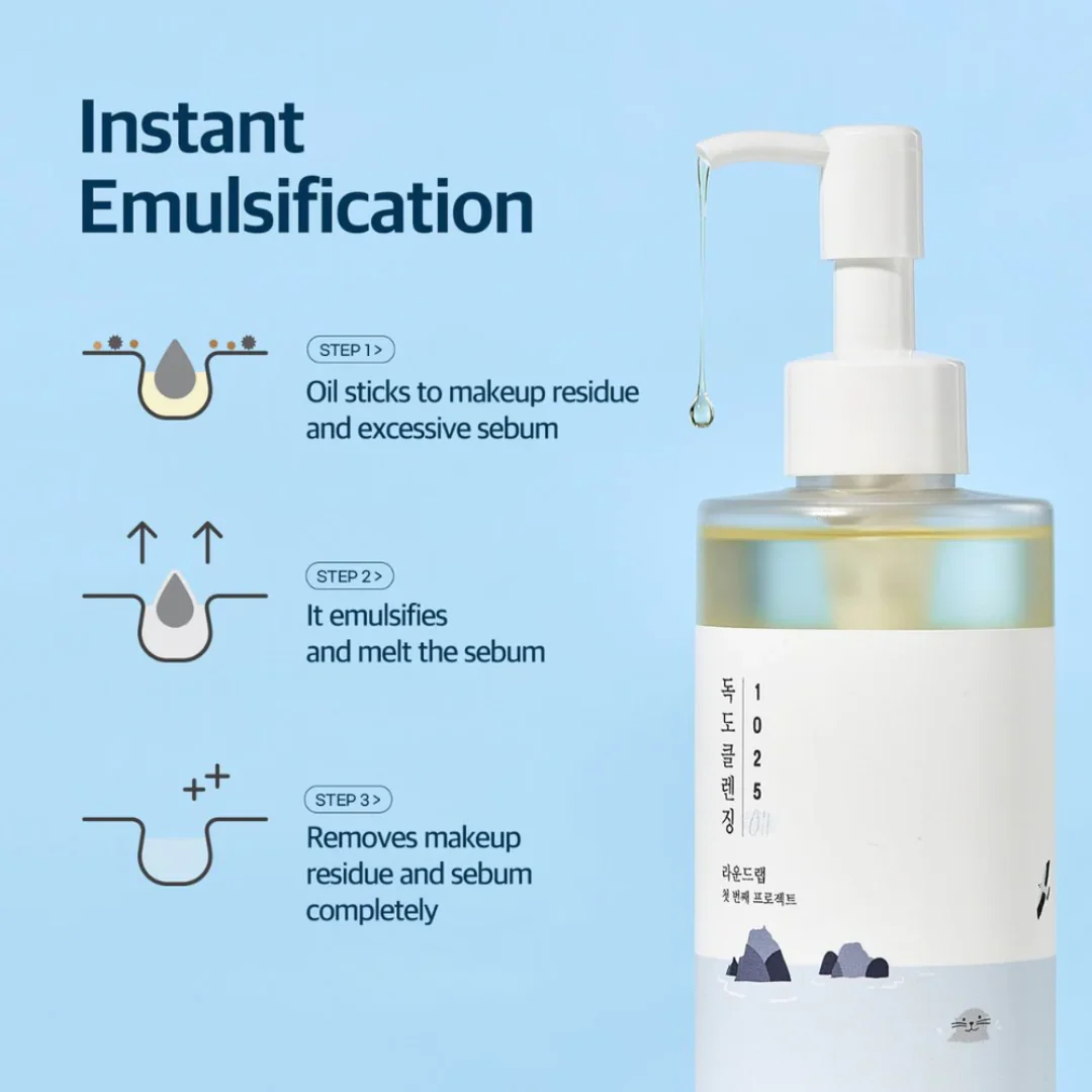 Round Lab 1025 Dokdo Cleansing Oil - Image 6