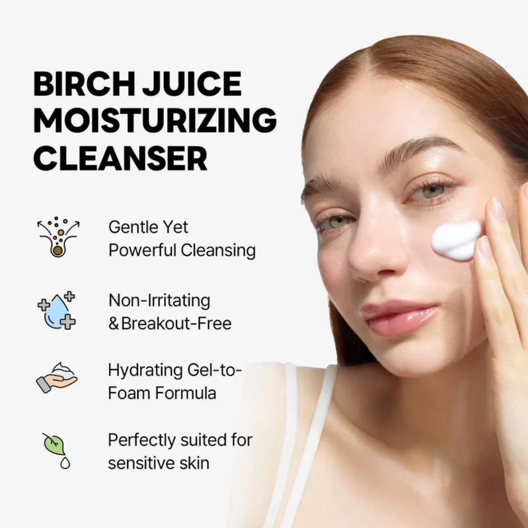 Round Lab Birch Juice Moisturizing Cleanser - Image 6