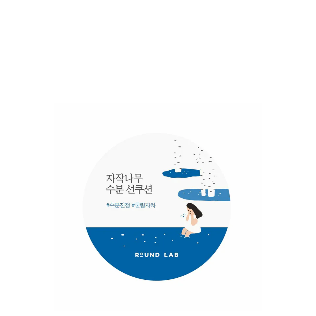 Round Lab Birch Moisturizing Sun Cushion SPF 50+, PA++++