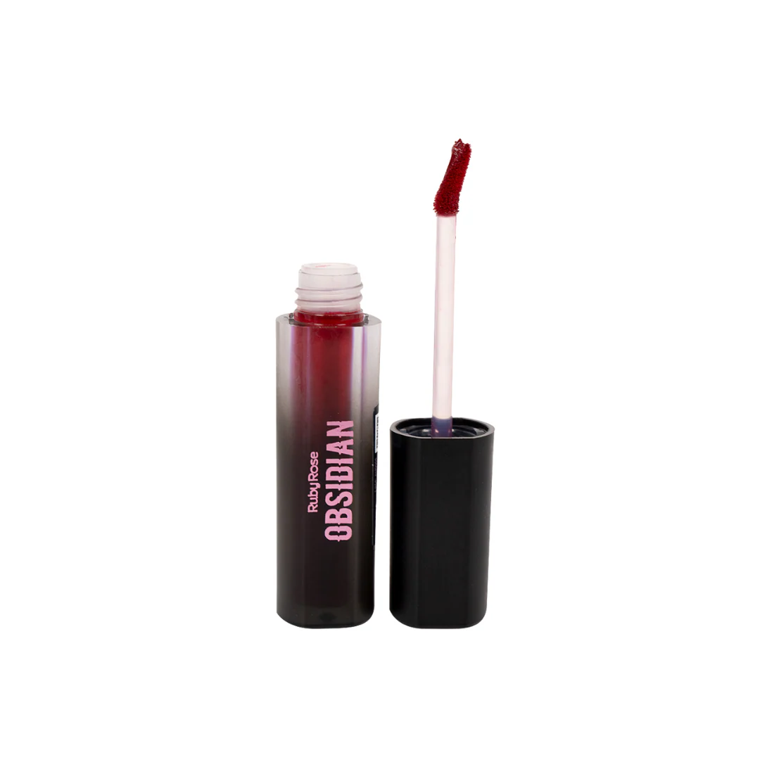 Ruby Rose Obsidian Cream Liquid Lipstick 3.6ml - Image 6