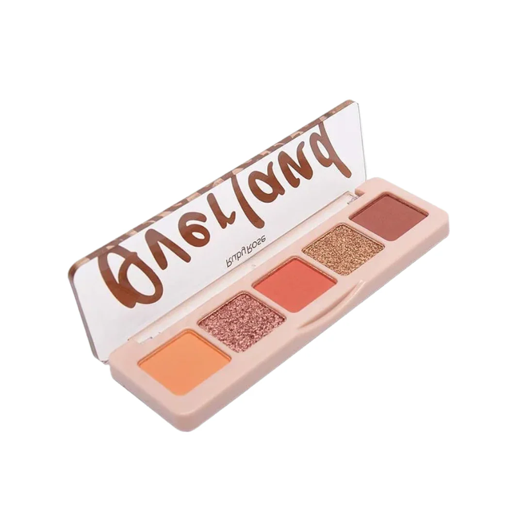 Ruby Rose Overland Eyeshadow Palette 5 Shades - Image 2