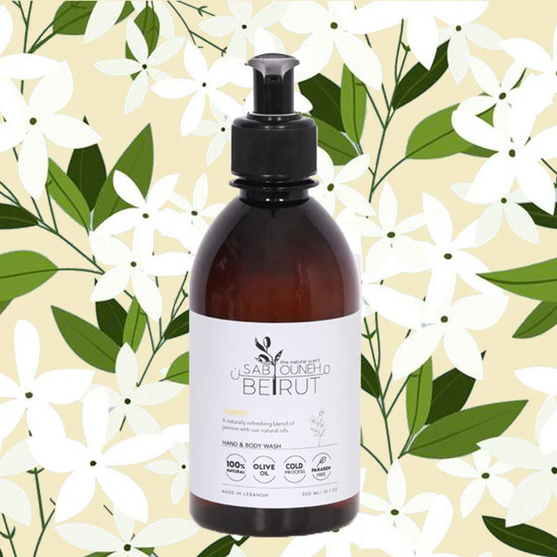 Sabouneh Mn Beirut Jasmine Hand & Body Wash - Image 2