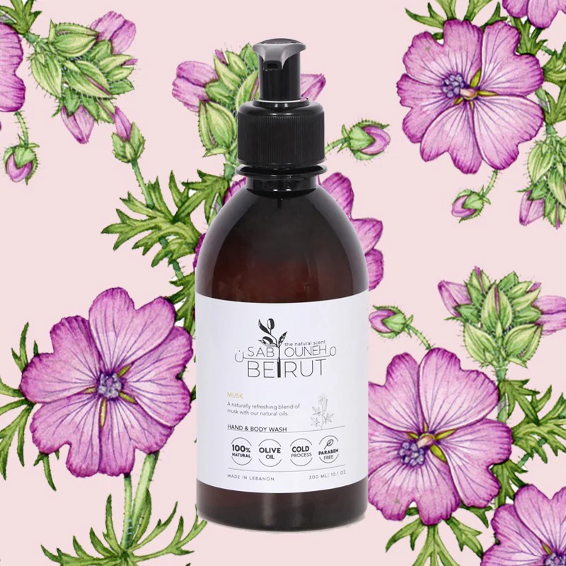 Sabouneh Mn Beirut Musk Hand & Body Wash - Image 2