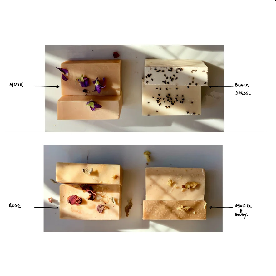 Sabouneh Mn Beirut Rose Organic Soap - Image 2