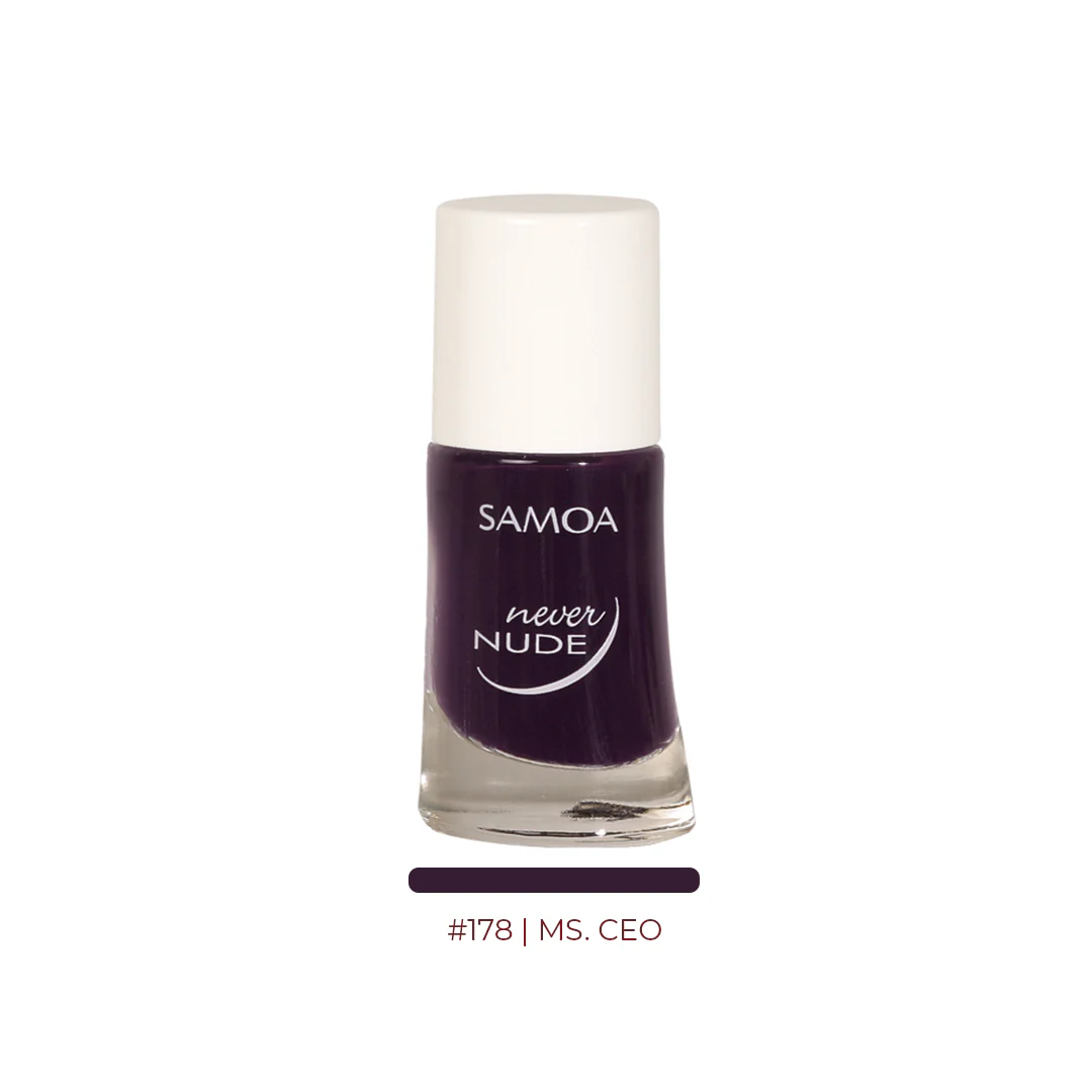 Samoa Never Nude Nail Polish Winter 2018 Collection (6 Colors) - Image 3