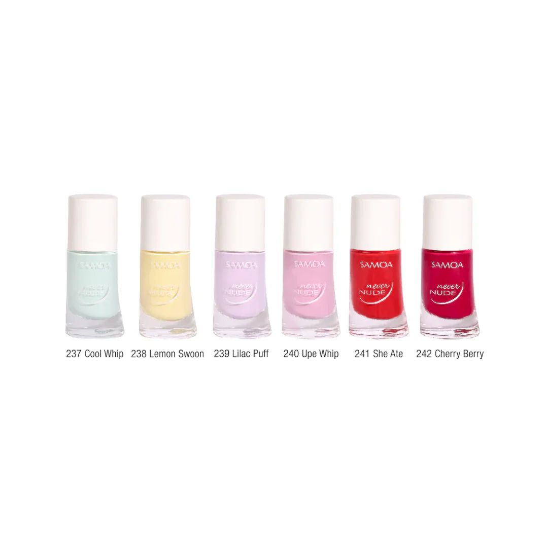 Samoa Never Nude Soft Serve Nail Polish - Image 2