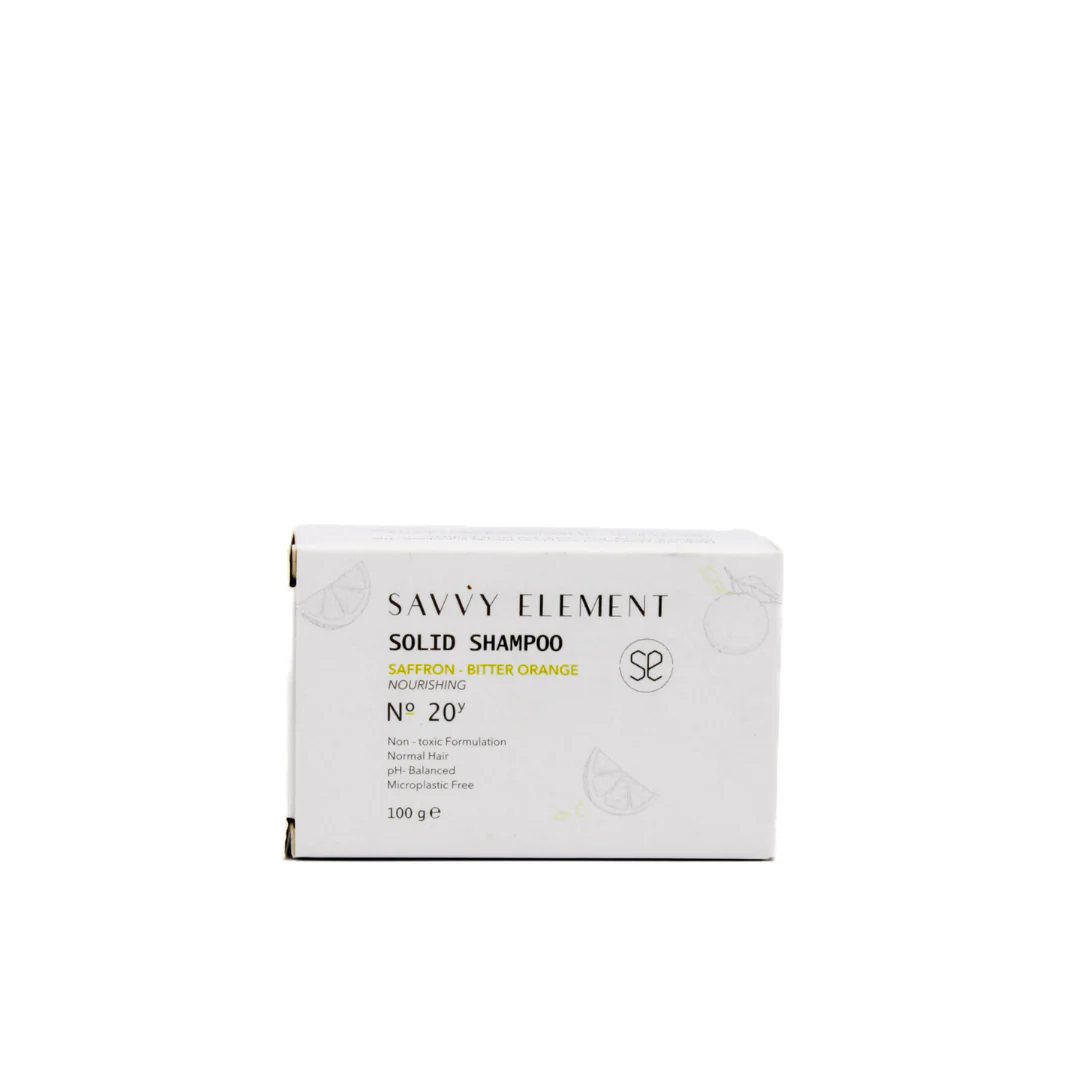 Savvy Element Solid Shampoo Bar - Normal Hair 100g - Image 2