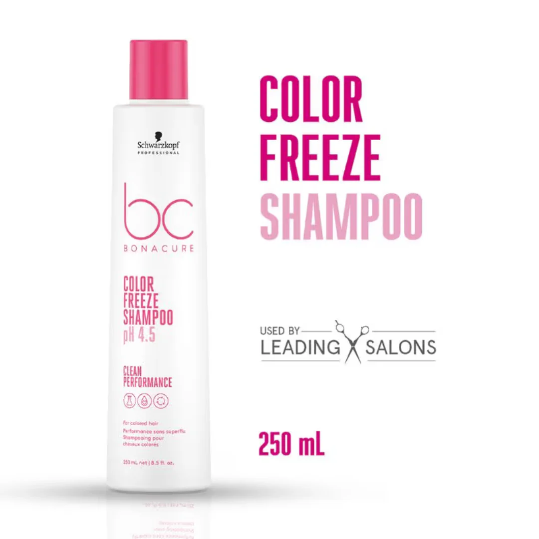 Schwarzkopf Professional BonaCure Color Freeze Shampoo 250 ml - Image 2
