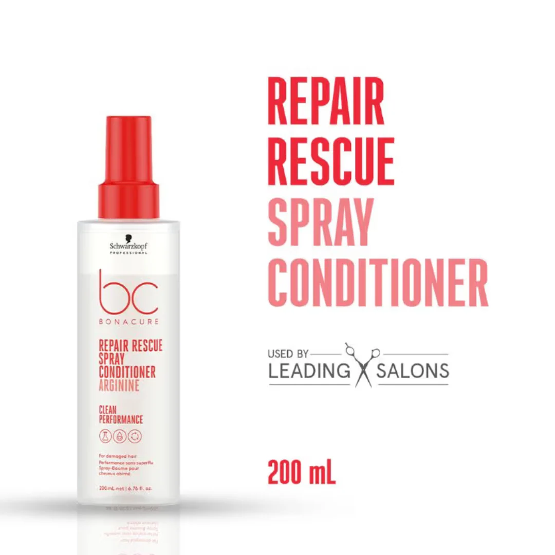 Schwarzkopf Professional BonaCure Repair Rescue Spray Conditioner 200ml - Image 2