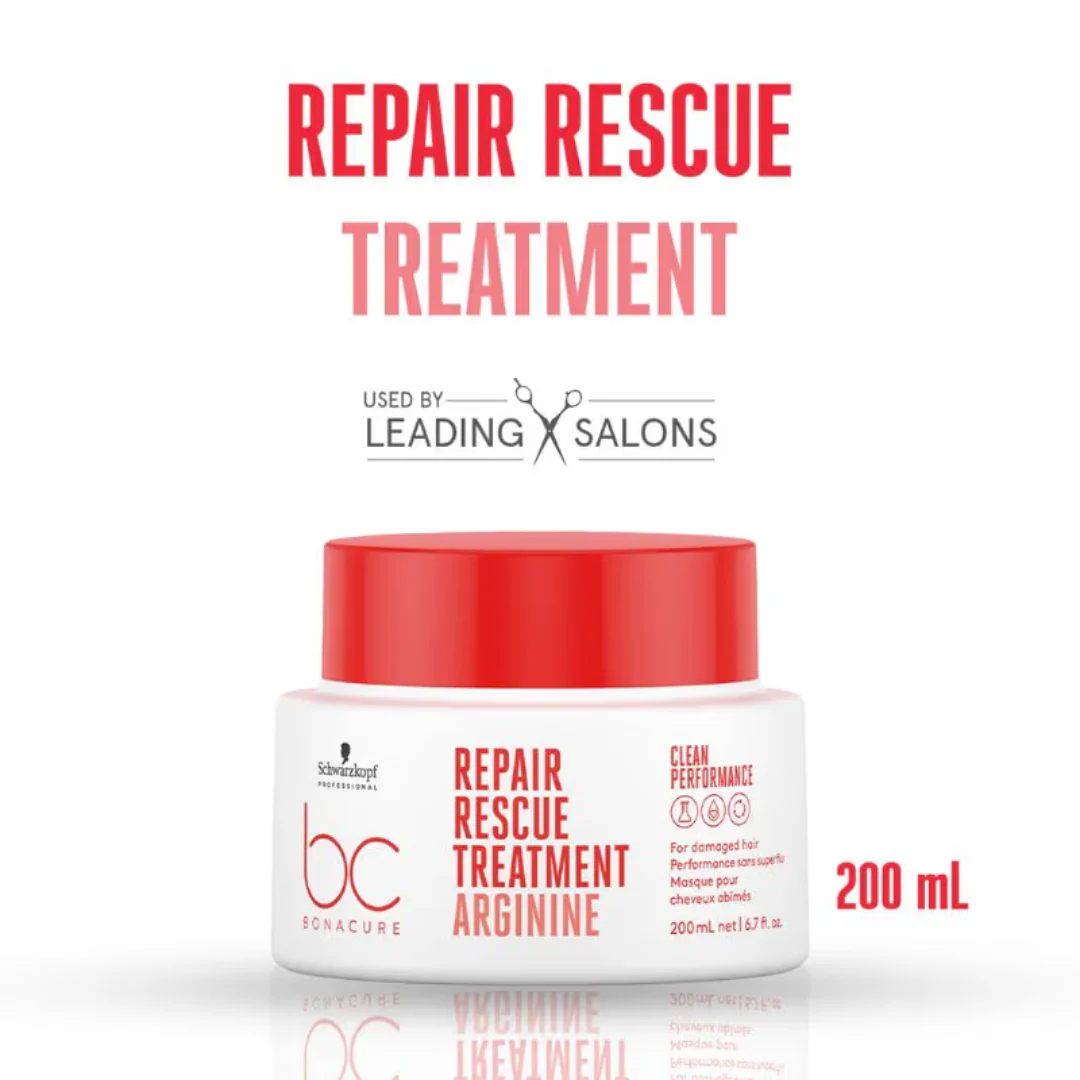 Schwarzkopf Professional BonaCure Repair Rescue Treatment Mask 200ml - Image 2