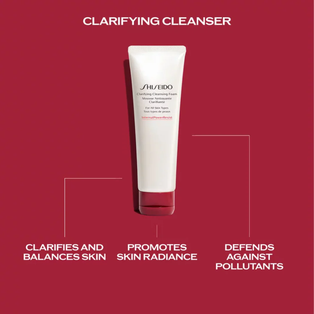 Shiseido Clarifying Cleansing Foam - Image 4