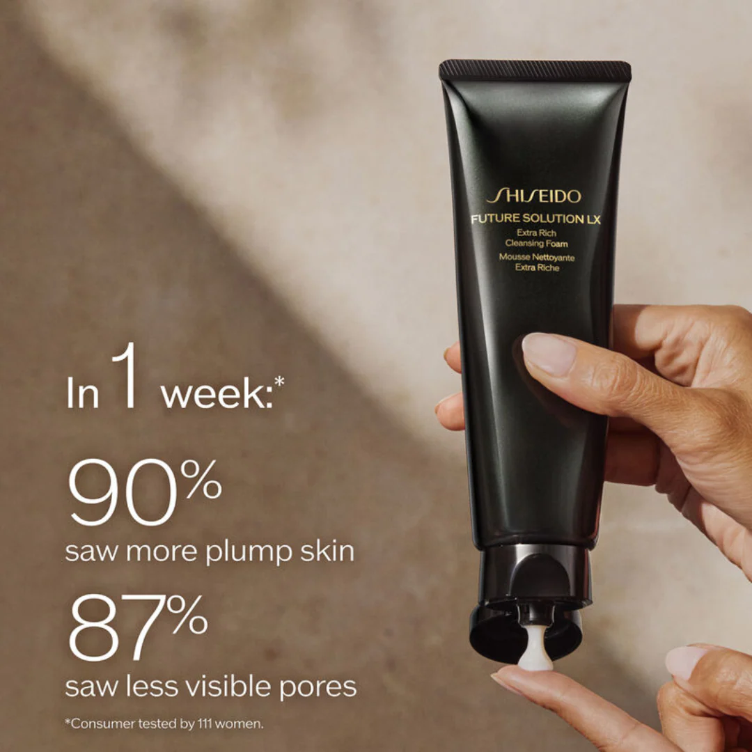 Shiseido Future Solution LX Extra Rich Cleansing Foam - Image 2