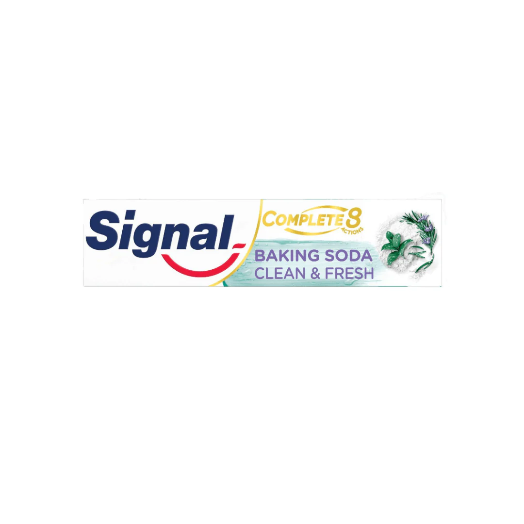 Signal Complete 8 Baking Soda Toothpaste 100ml - Image 2